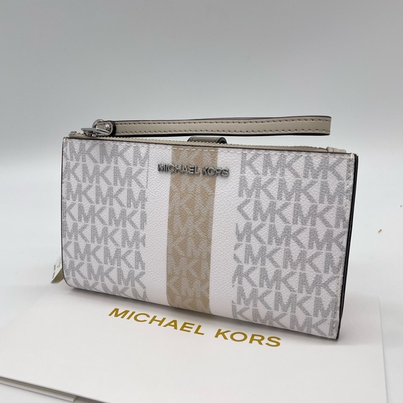 Michael Kors Large Double Zip Wallet Wristlet - Picture 3 of 7